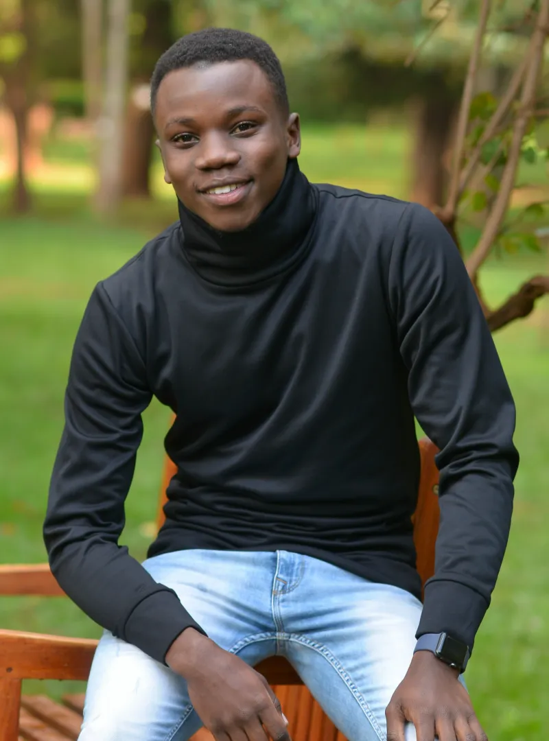 Mens black turtleneck sweater
