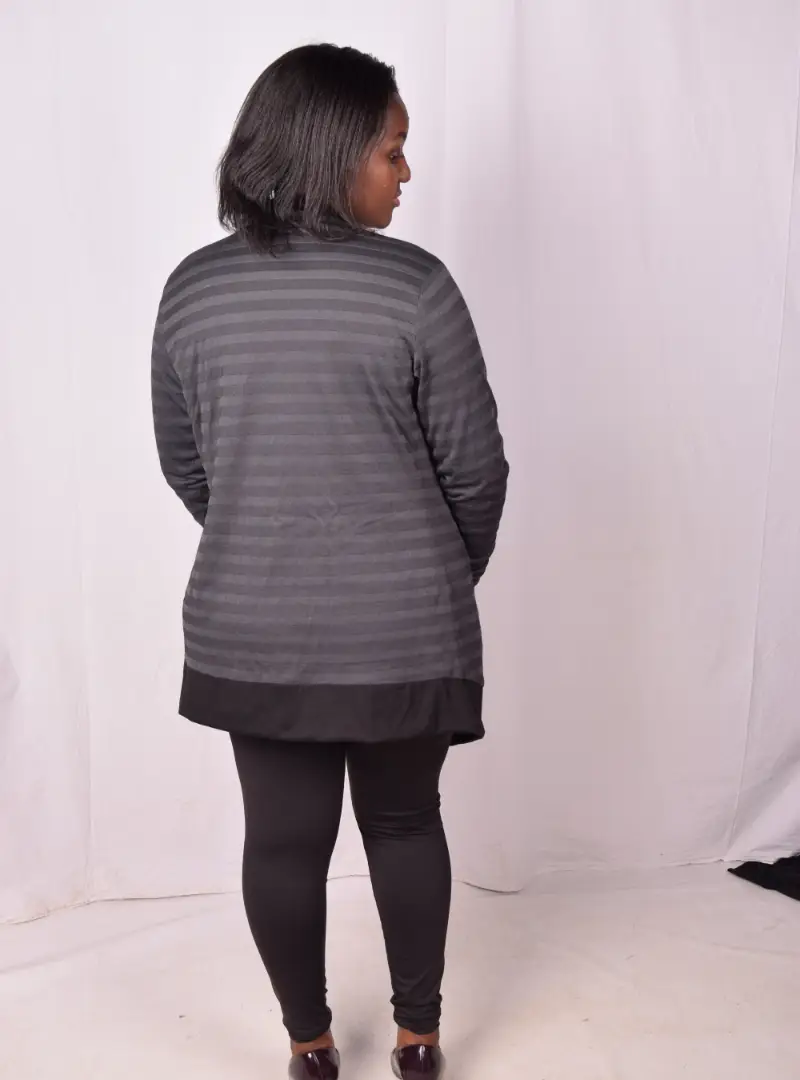 grey-black-striped-reversible-waterfall-sweater