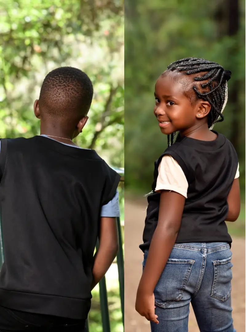 kids-black-v-neck-sleeveless-sweater