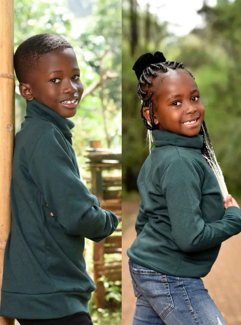 kids-green-turtleneck-sweater