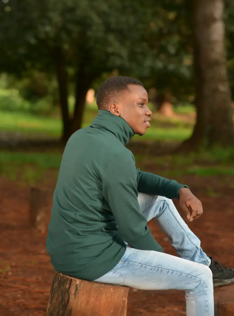 mens-green-turtleneck-sweater